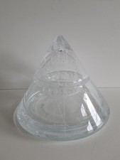 Vintage glas bonboniere mit - vintage,