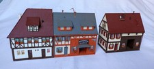 Konvolut H0 Fachwerkhäuser Vollmer 54588,54630, 54663 Altstadthäuserzeile 