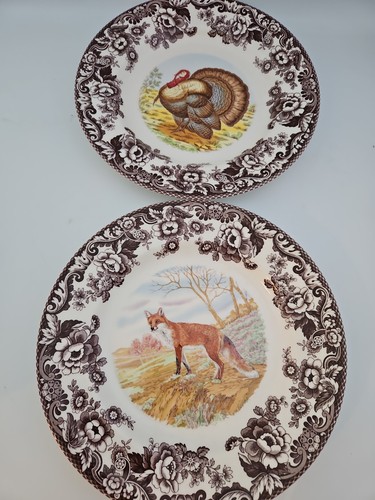 Spode woodland speiseteller - woodland,