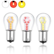 1-6X LED BAY15D BA15S 12V DC