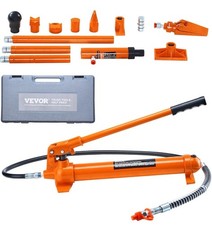 VEVOR Hydraulikzylinder Bausatz, tragbarer hydraulischer Wagenheber 12 t 