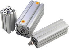 ISO 21287 Pneumatikzylinder, doppeltwirkend, Kolben 40mm, Hub 5 bis 200 mm