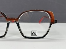 JF Rey Brille Herren Damen Schwarz Rot Quadratisch JF1511 NP:315€
