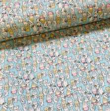 Stoff Baumwollstoff Meterware