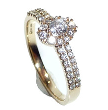 CHRIST Ring 585 Gold 0.50ct