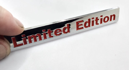 Limited edition metall - 3d,