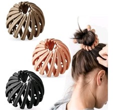 Luvadeyo 3 Stück Haarspangen für Damen, Vintage Vogelnest Haarklammern Große Haa