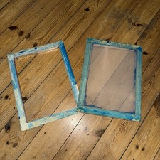 2x Siebdruckrahmen –