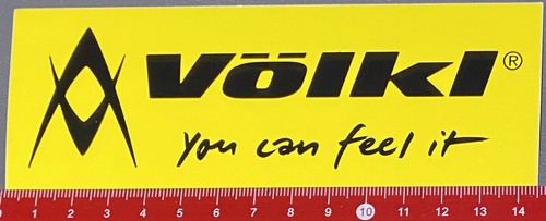 Völkl ski you can feel - you, it