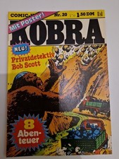 Kobra Comic Heft Nr.20 von 1977 aus dem Gevacur Verlag