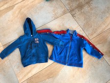 2 blaue Sommerjacken Gr. 86/92