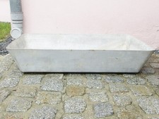 Alte große aluwanne mulde - alte,