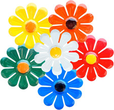 6 Stück Blume Wanddeko aus