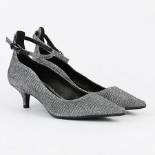 Damen Michael Kors Spitze Pumps Stiletto Glitzer Party 6m Schuhe 841631