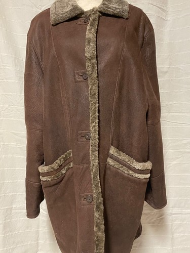 Echt leder ledermantel mit - echt,