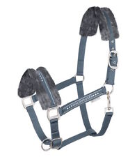 Pferdehalfter Waldhausen Elegant Glitzersteine Kreide blau