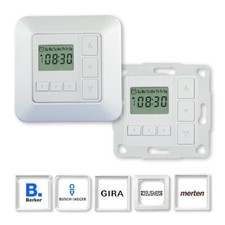 Rolladen Motor Zeitschaltuhr CasaServo für Gira Busch-Jaeger Berker Merten Jung