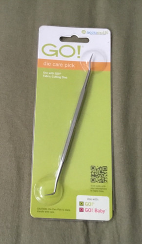 Accuquilt die care pick - go,