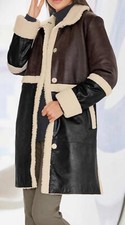 Lammfell Ledermantel 50  HEINE
