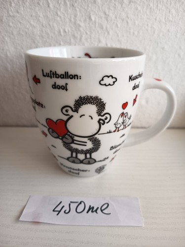 Tasse sheepworld ohne liebe - tasse, "ohne