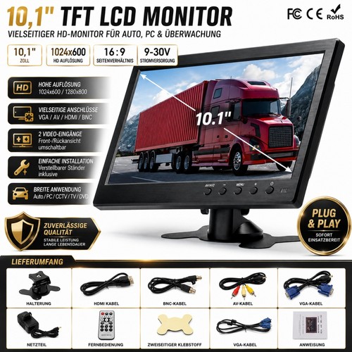 Monitor mini fernseher - pc‑monitor, mini‑fernseher
