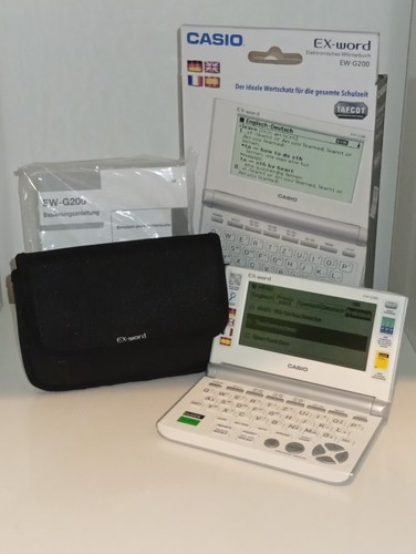 Casio word g200 - ex-word, ew-g200
