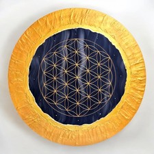 Großes rundes Blume des