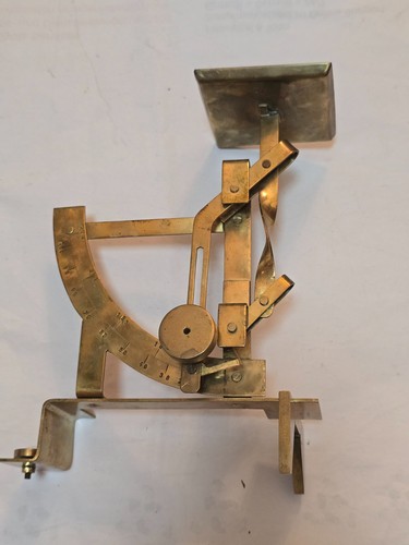 Antike messing briefwaage - messing,