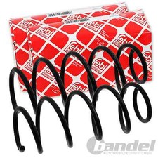 2x FEBI FAHRWERKSFEDER VORNE