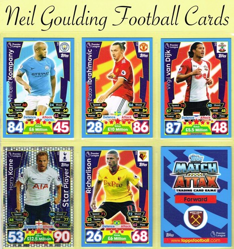 Topps match attax - attax, ☆