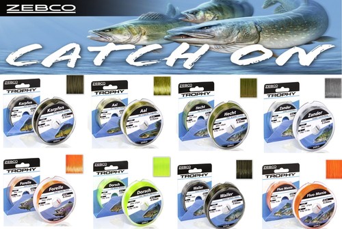 Zebco trophy monofile schnur - zebco,