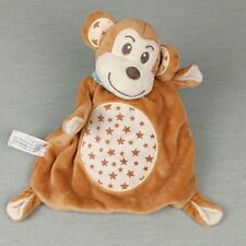️Beauty Baby Affe ❤️Schmusetuch Kuscheltuch Schnuffeltuch braun Sterne TOP