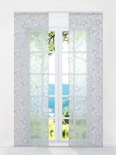 2er Schiebegardinen Voile