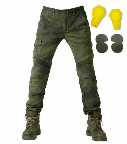 Herren motorrad jeans mit - jeans, pad