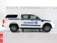 Busch 52832 Ford Ranger mit Hardtop (2016) "Polizia Sofia (BG)" 1:87/H0 NEU/OVP