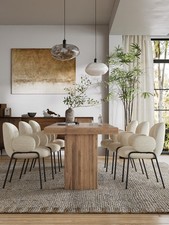 6er Set Esszimmerstühle mit