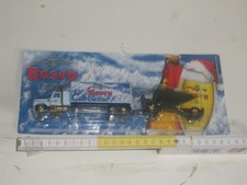 Werbetruck USHZ mit Tannenbaum auf dem Hänger von der Brauerei Rosen Nr38 in OVP