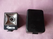 Agfa isi  BLITZ Blitzgerät/Blitzlicht mt Originalbox aus den 60er Jahren
