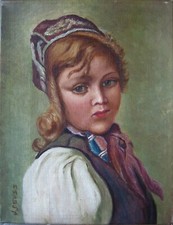 ::GIRL IN COSTUME WITH HOOD