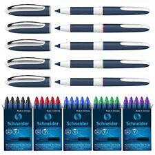 SCHNEIDER Tintenroller One Change| Ersatzmine 0,6mm schwarz rot blau violett [wä