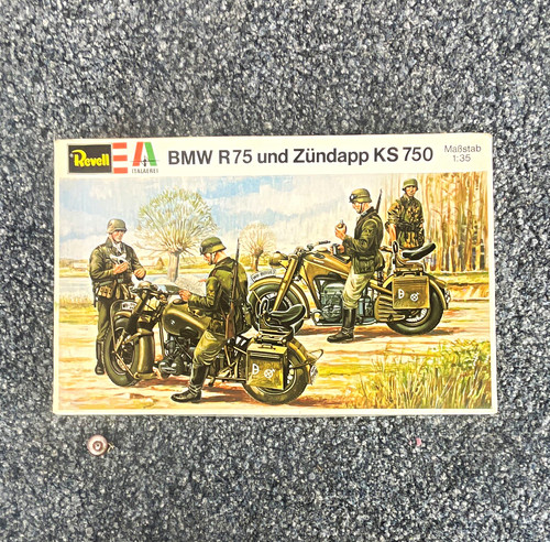 Revell italeri modell bmw r75 - italeri-modell,