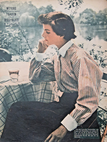 Altes modeheft von 1950 mit - modeheft,