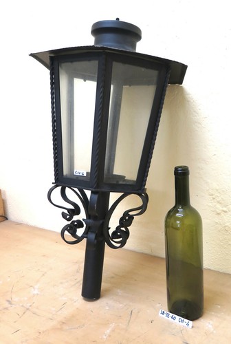 Alte wandlampe schmiedeeisen - alte,