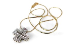 Kreuz Anhänger Kette