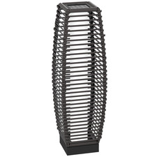 Stehlampe Grau Stahl & PE