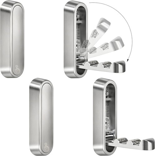 Garderobenhaken klappbar - 4x,