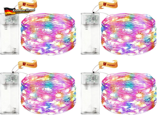 Led lichterkette batterie - 2m,
