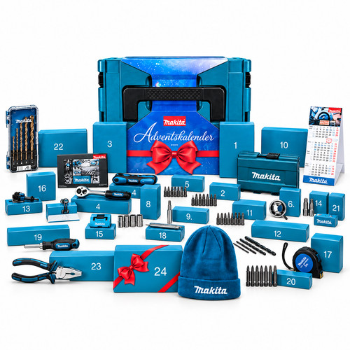 Makita adventskalender 2026 - makita,