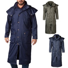 Herren Reitmantel in voller Länge wasserdicht Reitjacke für Männer Rydale