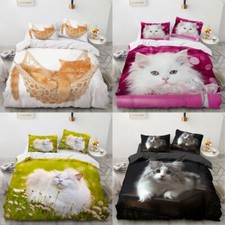 Katzen-Bettwäsche-Set